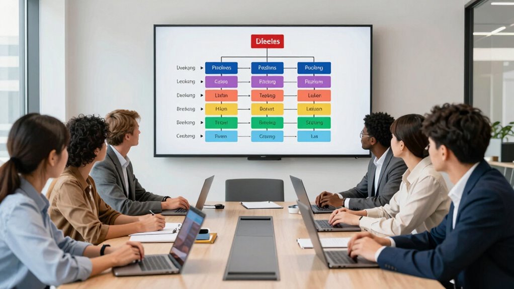 structured labels improve team coordination