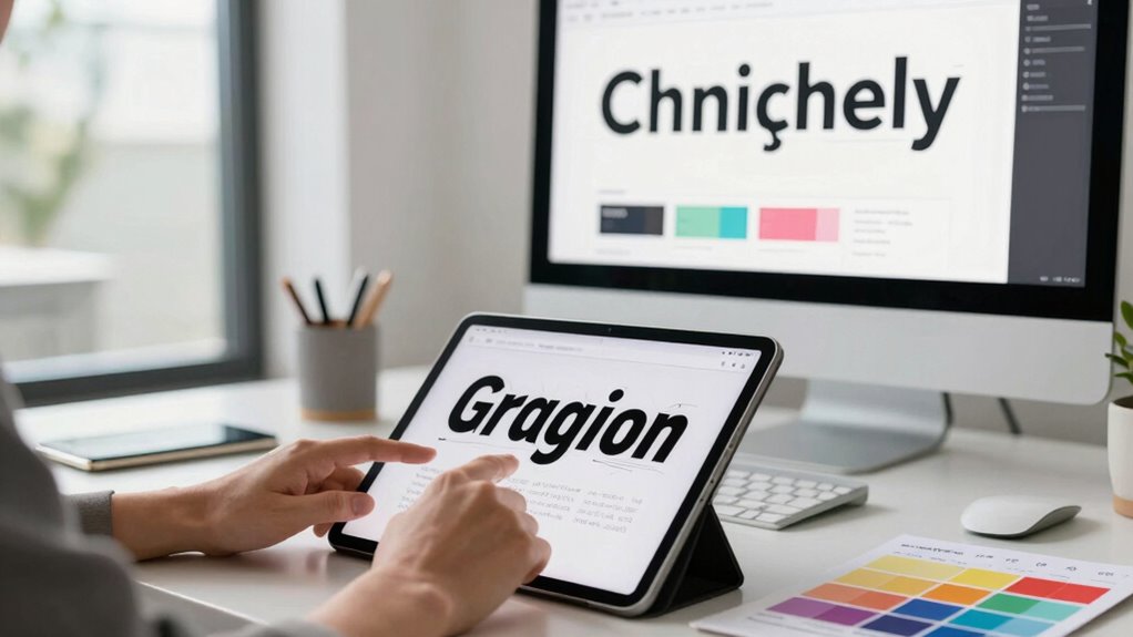 typography enhances brand identity