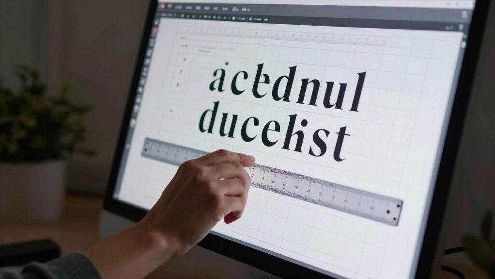 typography hierarchy grid alignment
