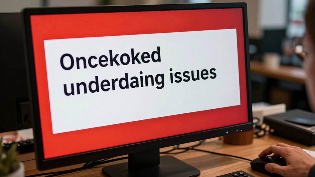 unclear error message issues