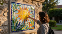 In Guadalajara, a Ceramic Tile Mural Mimics a Sun-Drenched Ecosystem