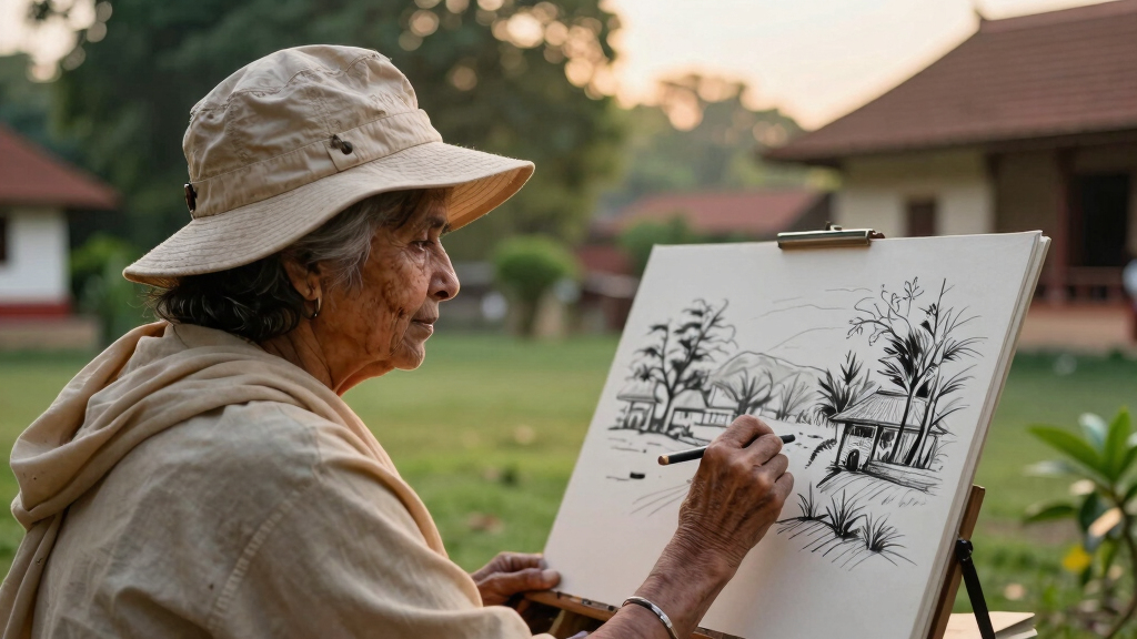 An Englishwoman Who Sketched India Before Photography Took Hold