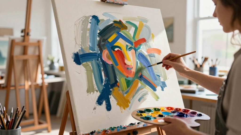 Andrew Salgado’s Gestural Still Lifes Pulse With Energy