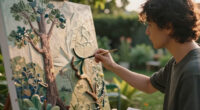 Charles Seliger Painted Nature’s Invisible Architecture