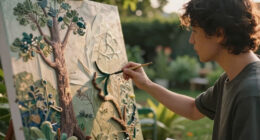 Charles Seliger Painted Nature’s Invisible Architecture