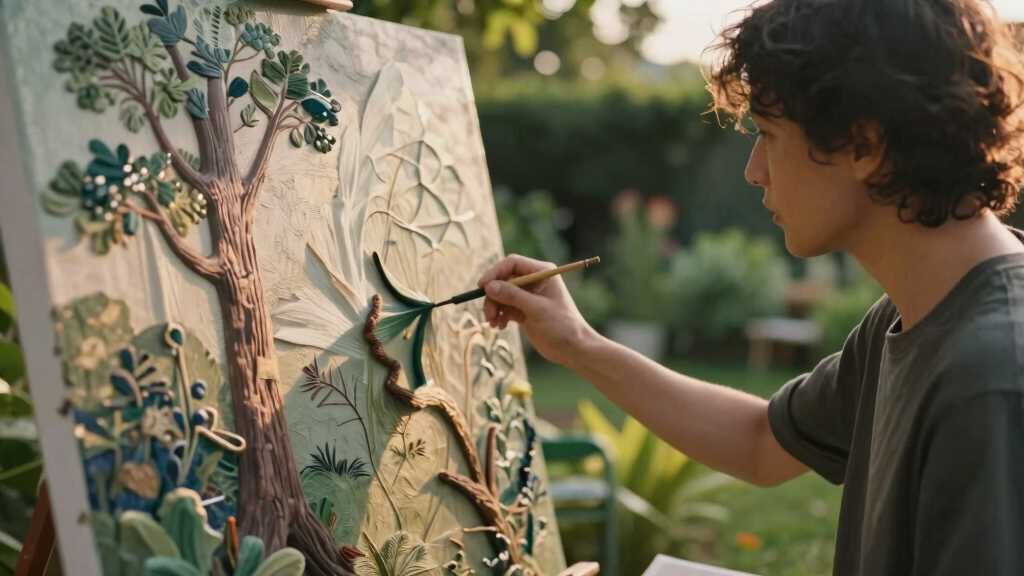 Charles Seliger Painted Nature’s Invisible Architecture