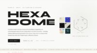 HEXADOME — Pavilion of Six Living Algorithms — Seeded Canvas Generative Art (FABLE/175, room 19)