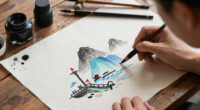 Korea’s Coastal Folklore Surfaces in Jeongmin Lee’s Ink Illustrations