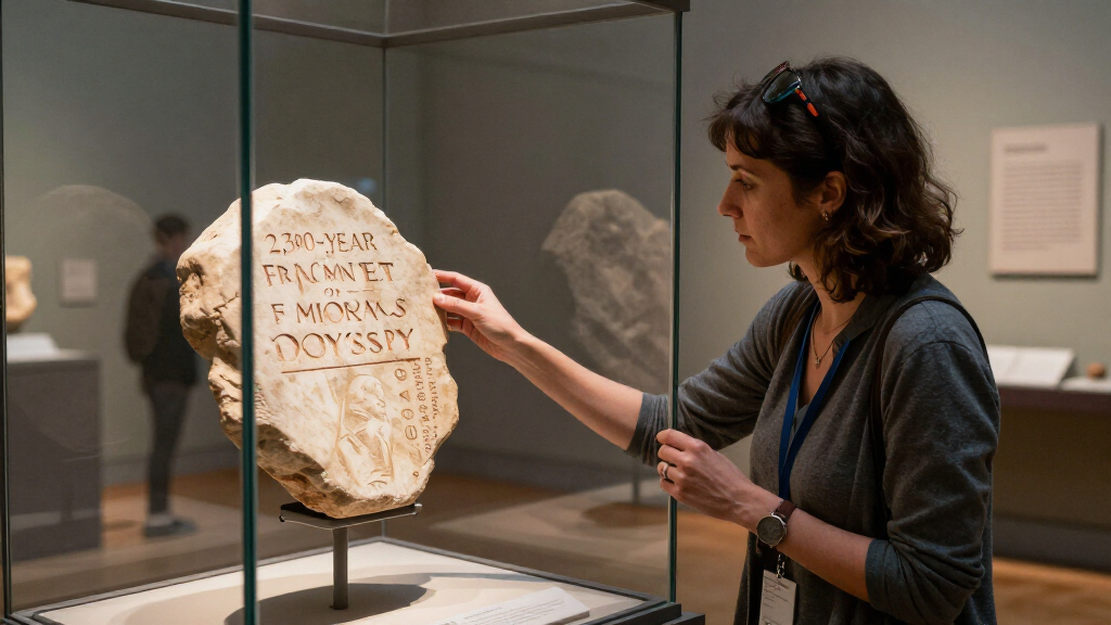 2,300-Year-Old Fragment Of Homer’s “Odyssey” Now On View At The Met