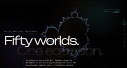 CONTINUUM — The Infinite Museum · FABLE / 50 — Fractal Shader Visualization (FABLE/175, room 50)
