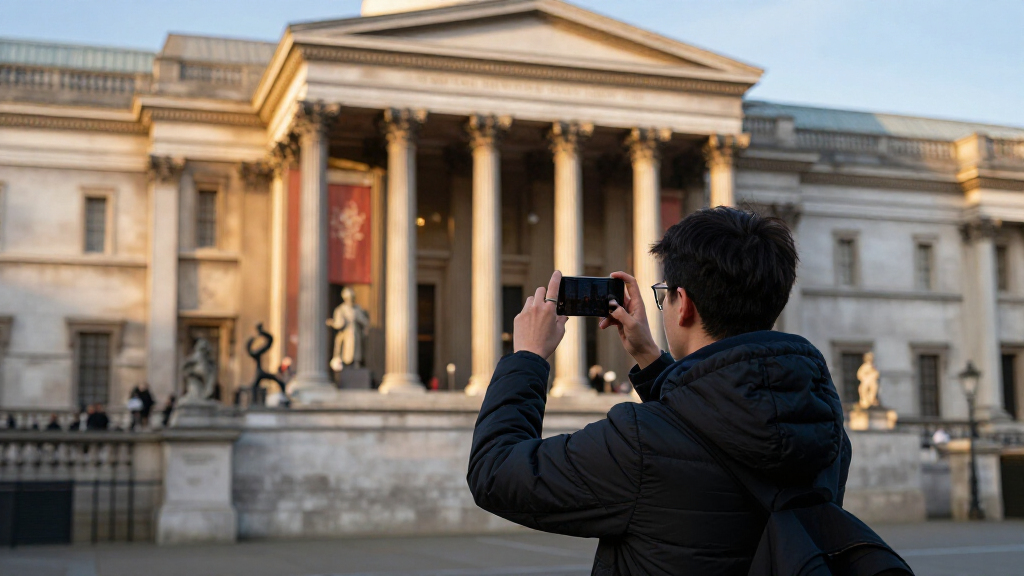 National Gallery In Trafalgar Square Surges In Global Coverage
