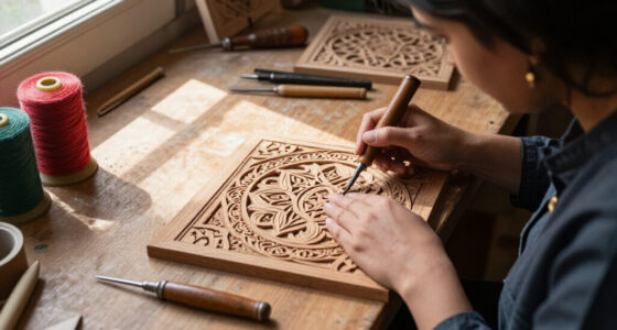 Nosheen Iqbal Translates Islamic Ornament Into Meticulous Wood-and-Thread Patterns