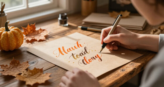 4 Best Fall-Themed Calligraphy Supplies in 2026