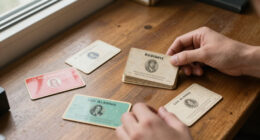 A Selection Of Los Alamos Rolodex Business Cards
