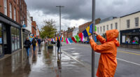 Art In Odd Places Participants Seek Utopia Under Dark Clouds