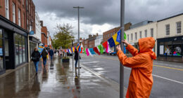 Art In Odd Places Participants Seek Utopia Under Dark Clouds