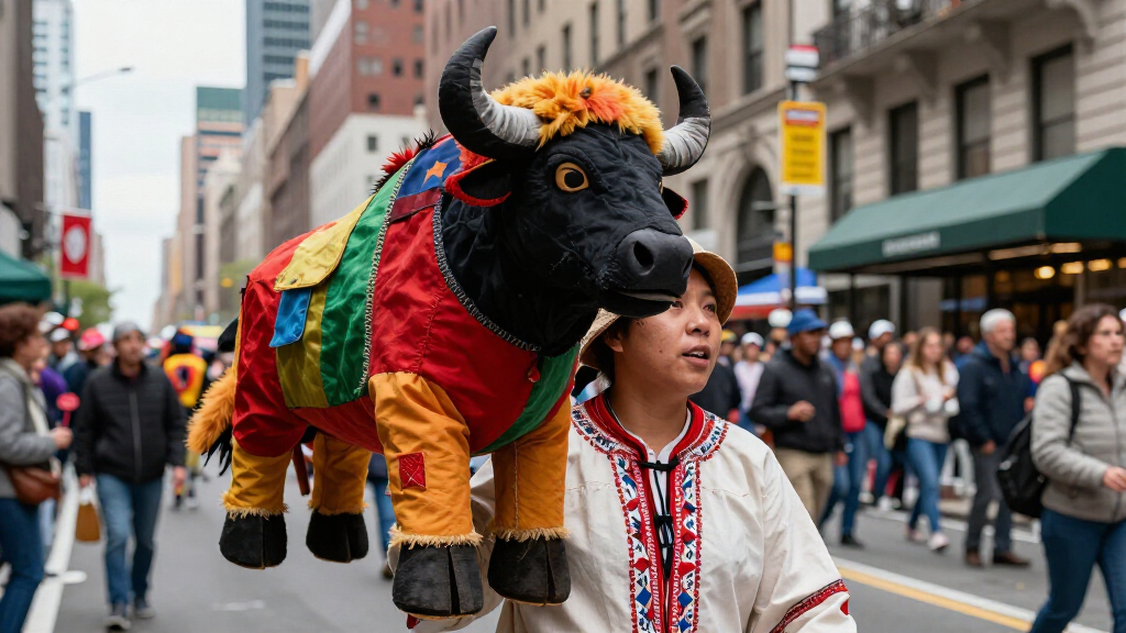 Buffalo Puppet Procession Traces Native History Through NYC’s Streets