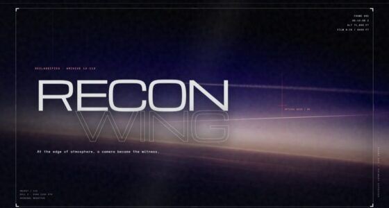 RECON WING | Reading the Earth Like Evidence — Scroll-Driven Film Transport (FABLE/175, room 112)