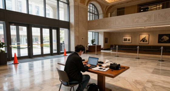 Kennedy Center Grand Foyer Closure