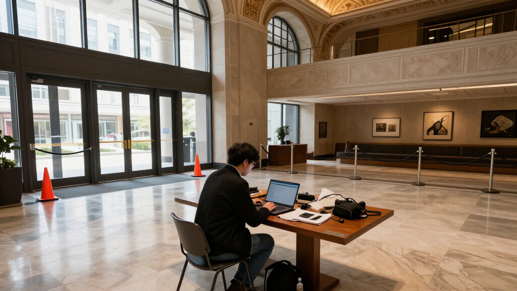 Kennedy Center Grand Foyer Closure