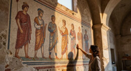 The Breathtaking Sight Of Ancient Rome's Largest Surviving Wall Mosaic