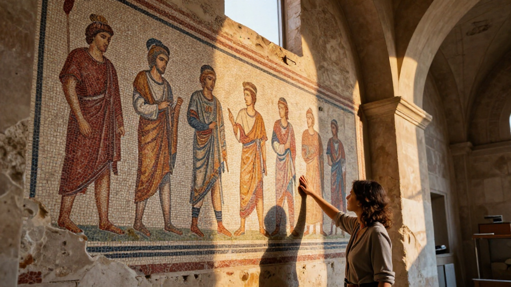 The Breathtaking Sight Of Ancient Rome's Largest Surviving Wall Mosaic