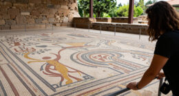 The Largest Roman Mosaic Ever Excavated Opens To The Public