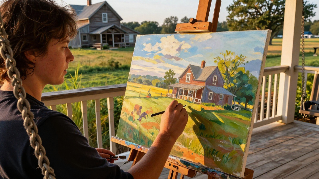 Thomas Hart Benton's Sanitized American Idyll