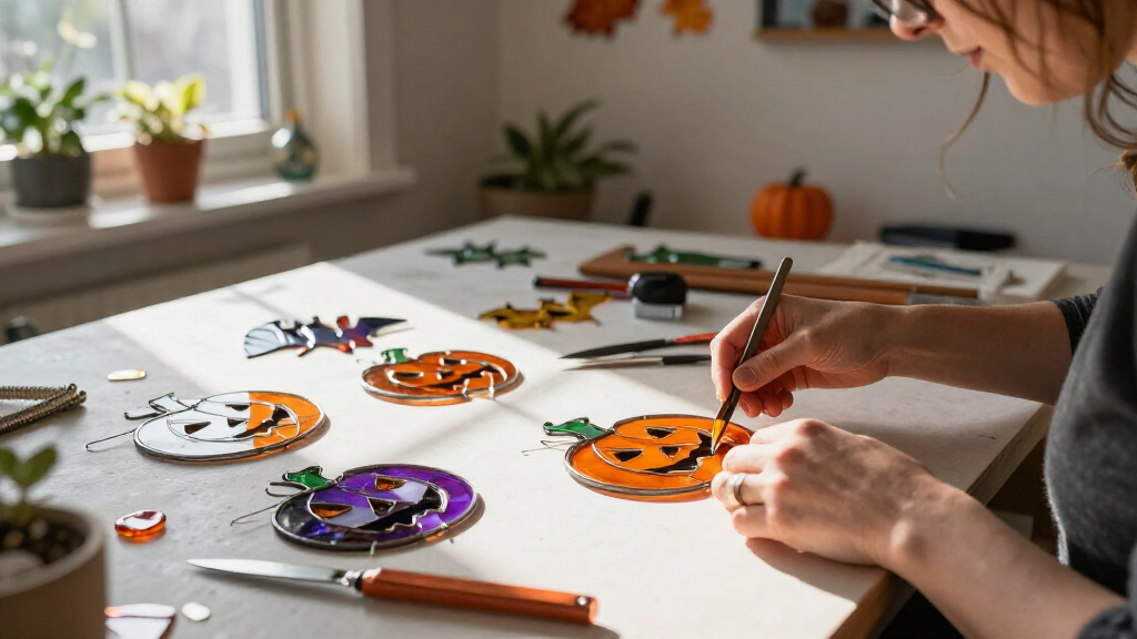 13 Best Halloween Stained Glass Suncatchers for Spooky Window Decor in 2027