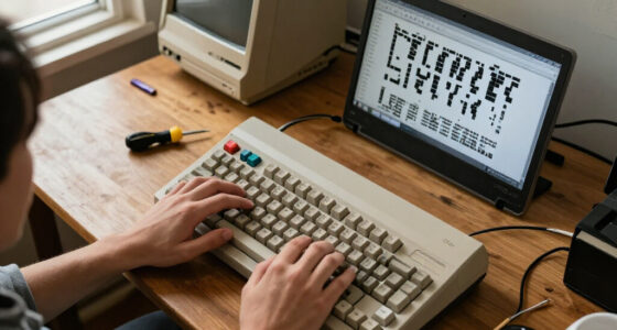 A Font Recreated From Photographs Of Classic Commodore 64 Keycaps