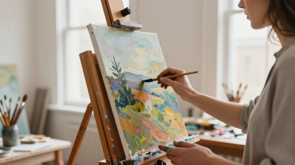 A View From The Easel