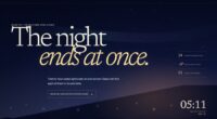 Lastlight | The Dawn Room — Scroll-led dawn dissolve (FABLE/175, room 175)