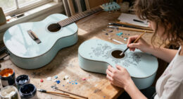 Meet The Painter Adorning Phoebe Bridgers’s Guitars