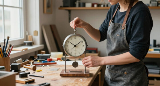 Show HN: Glashütte Trash Clock – A 30-Minute Pendulum Clock Made From Trash