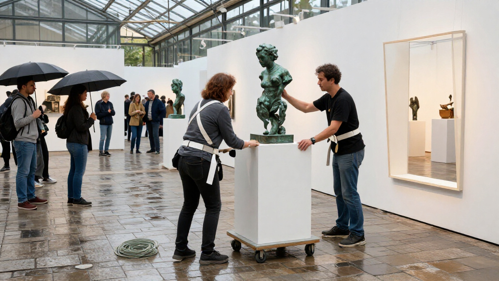Shuttering Early, Art Basel Paris Also Removes Public Sculptures