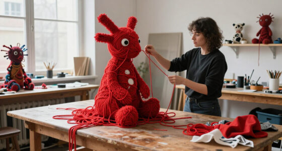 Woo Jin Joo Conjures Mythic Tales From Uncanny Sculptures Of Fiber And Found Objects